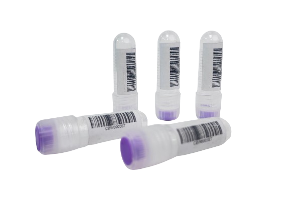 Barcoded elution tubes for DNA biobanks