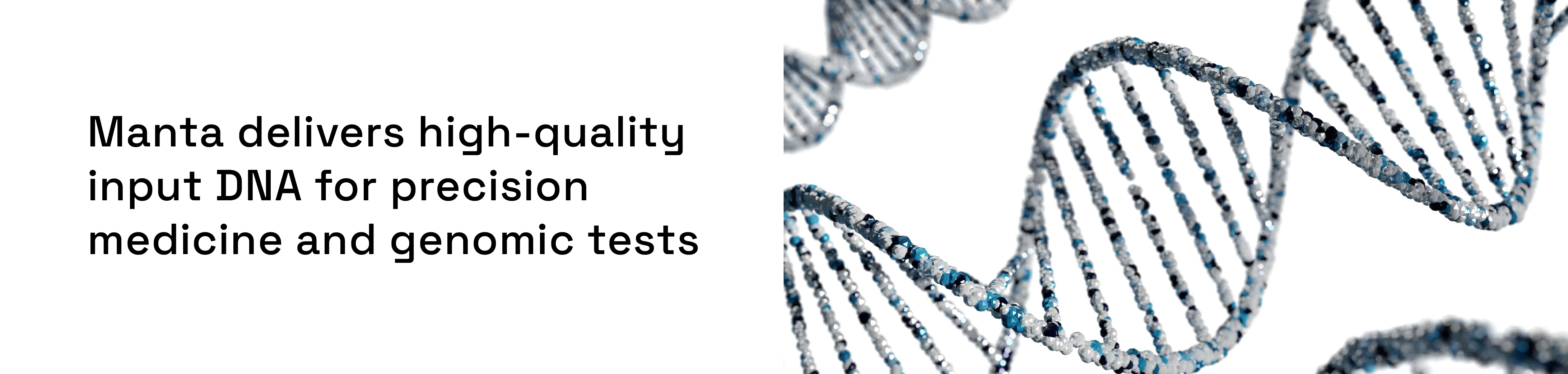 Manta provides high-quality DNA for pharmacogenetic tests